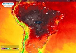 O tempo no Brasil nesta semana: pouca chuva e intenso contraste térmico com máximas de 40°C e mínimas abaixo dos 10°C