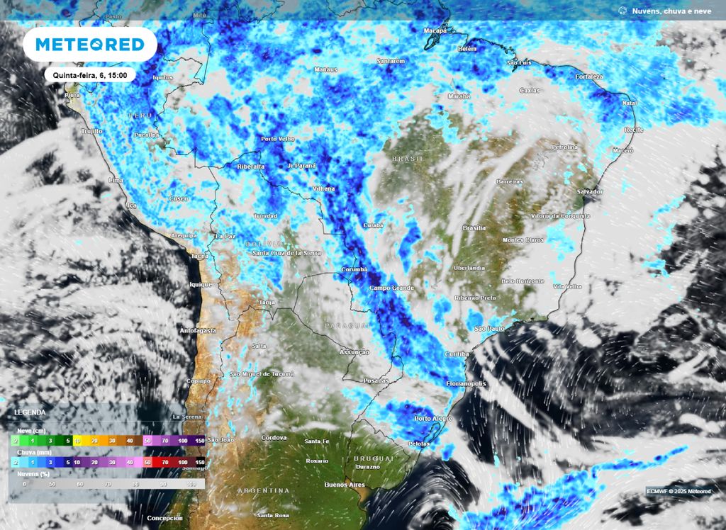 chuvas na Região Sul