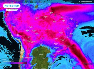 O tempo no Brasil neste semana: muita chuva e atuação de massa de ar frio que traz temperaturas baixas para o verão