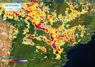 O tempo no Brasil no final de semana: Região Sudeste enfrenta tempestades e muita chuva