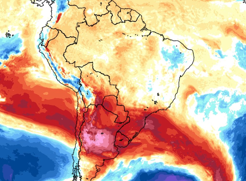 massa de ar quente