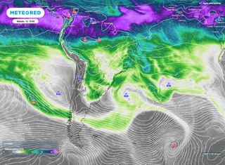 O tempo no fim de semana no Brasil: anticiclone favorece frio e chuva no país
