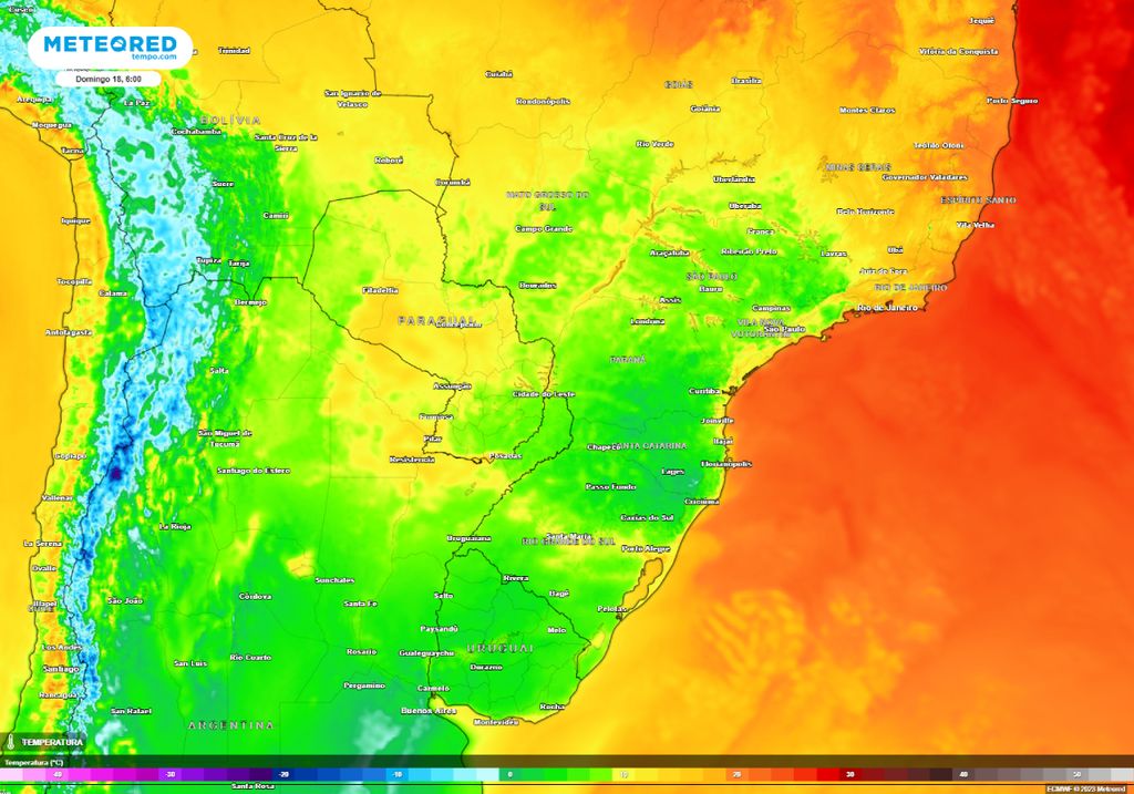 geadas frio ar polar