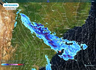 O tempo no fim de semana no Brasil: ciclone e formação de frente fria são os destaques