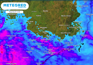 O tempo no final de semana no Sudeste: frente fria gera mudanças bruscas no tempo e queda de temperatura