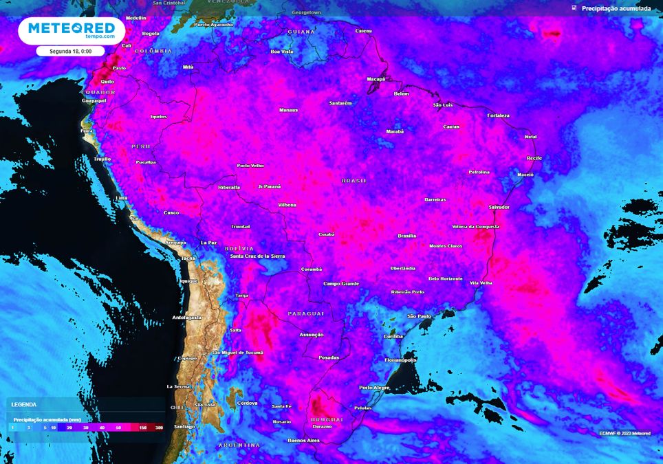 Terça-feira é de tempo nublado com chuva de manhã - Tempo - Notícia - Ocnet