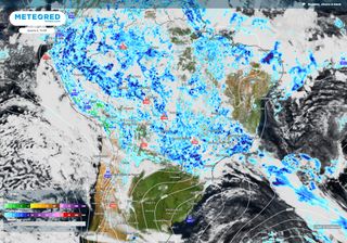 O tempo no Sudeste do Brasil: frente fria chega nesta semana e deixa alertas de chuvas muito intensas