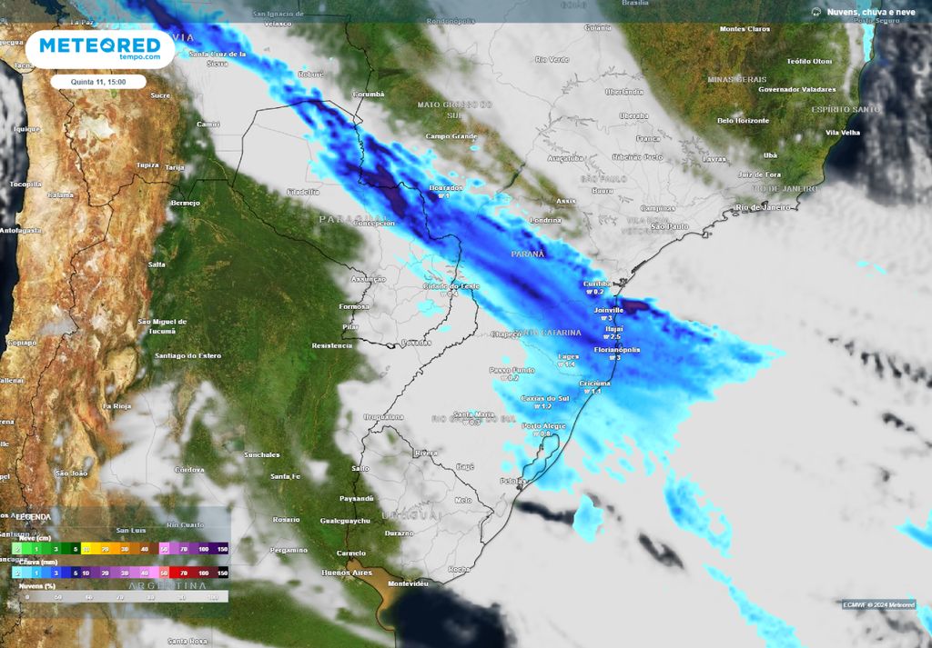alerta de chuvas intensas