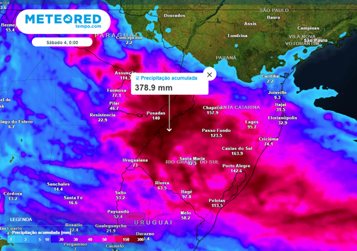 ALERTA: Previsão do tempo sinaliza chuvas extremas na região de