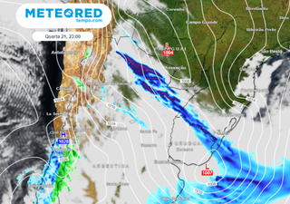 O tempo vai mudar em todo o Sul do Brasil: ciclone e frente fria se formam já nesta semana