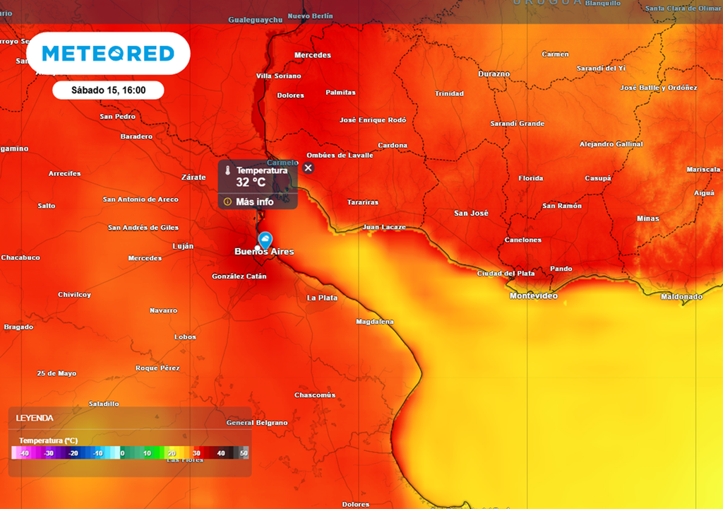 calor en la previa del show de Oasis en Argentina
