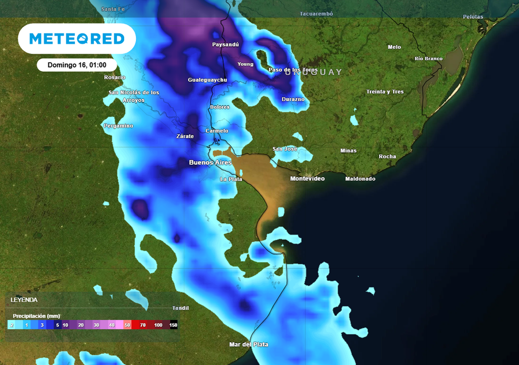 lluvias y tormentas para el post show de oasis el sábado