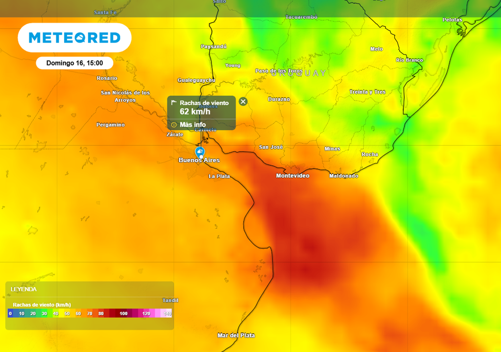viento fin de semana