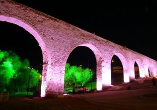 Impresionante acueducto, obra de Ingeniería, históricamente abasteció de agua en el Norte de México