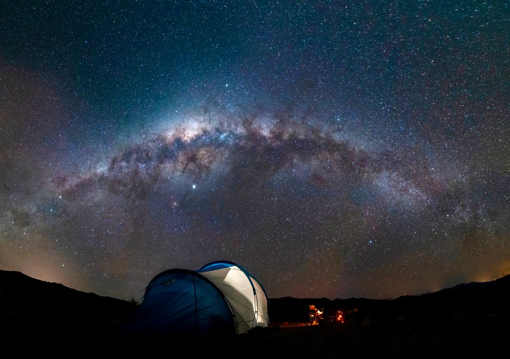 Vía láctea desde el Desierto de Atacama. Vía láctea desde el Desierto de Atacama.