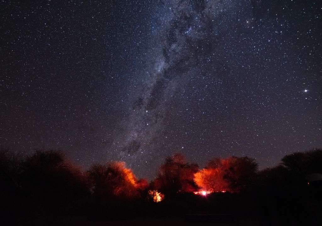 Vía Láctea desde San Pedro de Atacama.