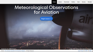 Observaciones meteorológicas para la aviación