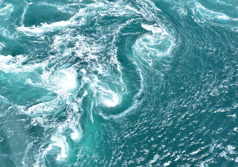 Underwater waves play an important role in oceanic carbon