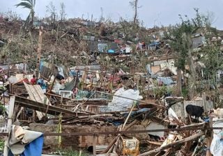 Oceano Índico: devastador ciclone Chido deixa mortos no arquipélago francês de Mayotte