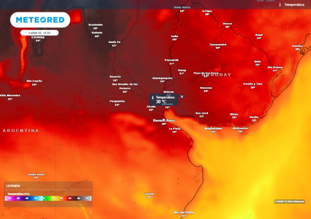 tiempo Buenos Aires pronóstico septiembre octubre fin de semana calor lluvias