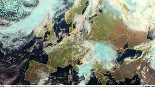 Octubre de 2014 desde Meteosat