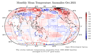 Octubre de 2021 a nivel global: el tercero de la serie de JMA
