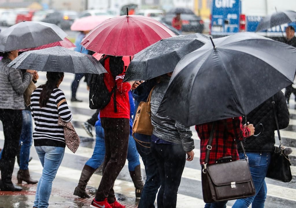 lluvia Sigue la racha de días nublados y con lluvia en el AMBA