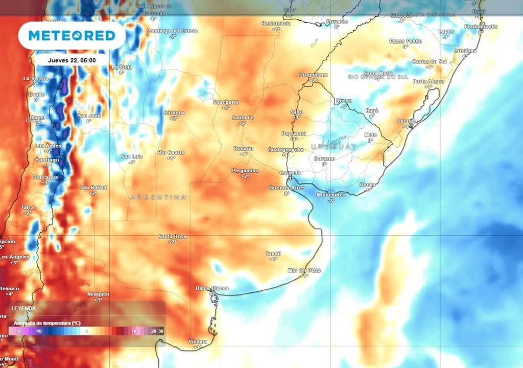 temperatura Esta semana traerá una lenta recuperación de las temperaturas en el AMBA