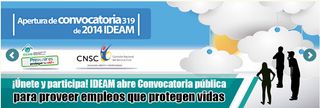 Oferta de empleo público de Meteorología en Colombia
