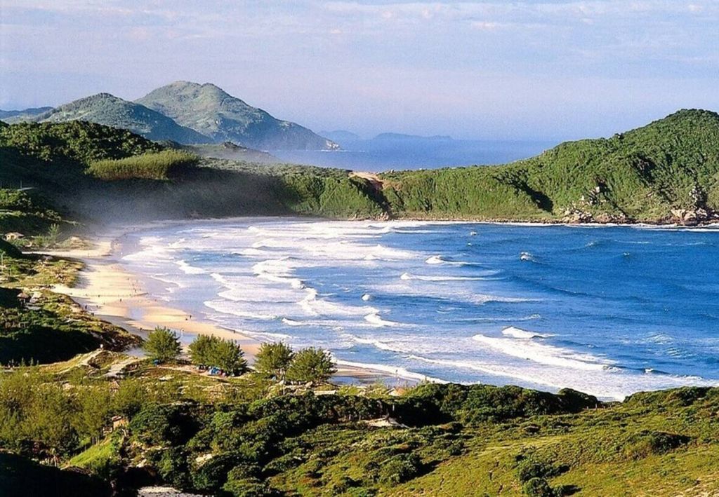 Praia do Rosa, em Imbituba, Santa Catarina