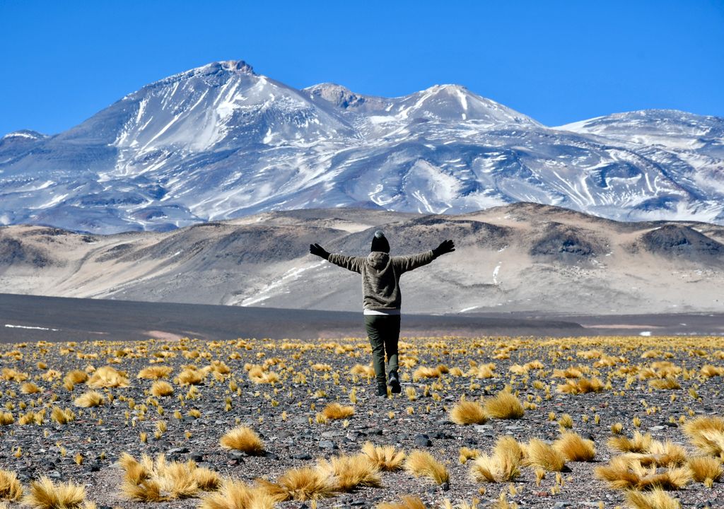 Volcán Ojos del Salado, Chile y Argentina. Volcán Ojos del Salado, Chile y Argentina.