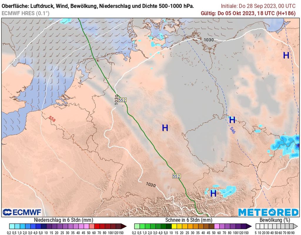 neues Hoch, Herbst, Oktober neues Hoch, Herbst, Oktober