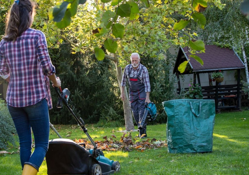 gartenarbeiten, oktober