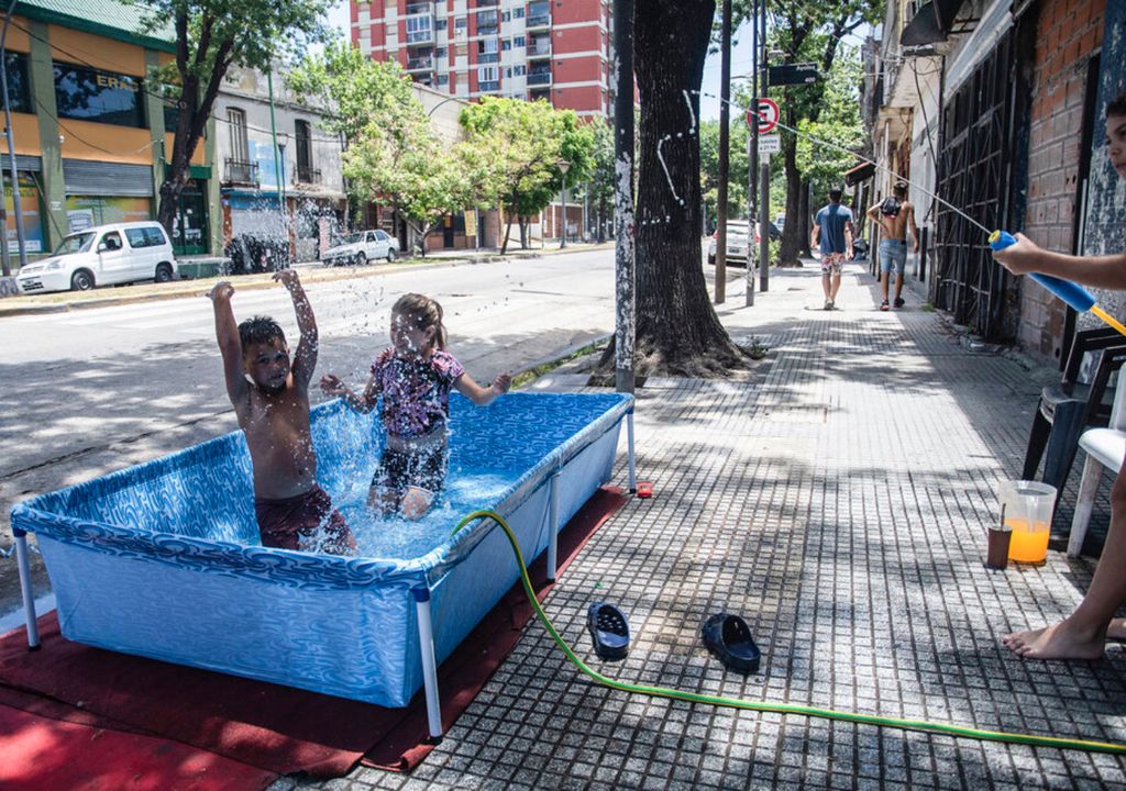 Ola de calor récords de temperatura Buenos Aires