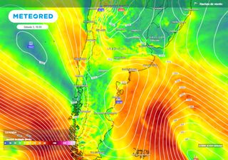 Ola de calor en Argentina, llega el alivio temporario: alerta naranja en la Costa Atlántica por ráfagas de 70 km/h