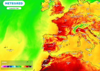 Una ola de calor extrema en mayo de 2026 sobre Europa deja valores t&eacute;rmicos de r&eacute;cord como si fuera pleno verano