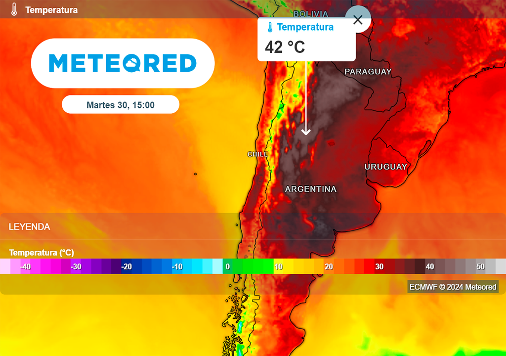 Calor, Ola de Calor, Temperatura, Argentina, Alerta