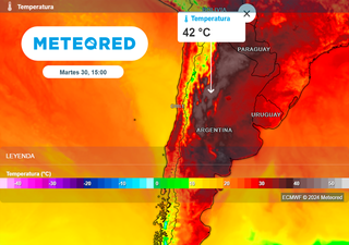 La ola de calor no da tregua en Argentina: 20 provincias en alerta por altas temperaturas
