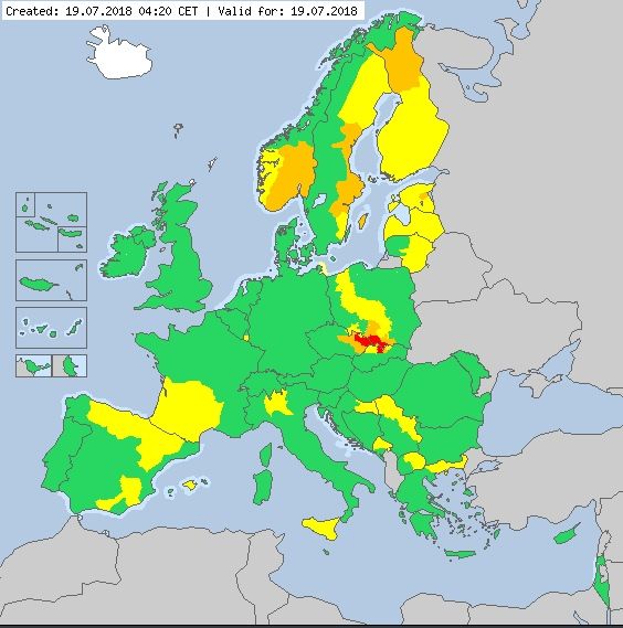 Ola De Calor, Sequía E Incendios En Escandinavia Ola De Calor, Sequía E Incendios En Escandinavia