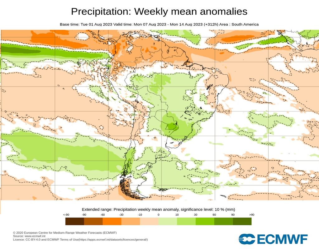 pronóstico precipitación ECMWF Chile pronóstico precipitación ECMWF Chile