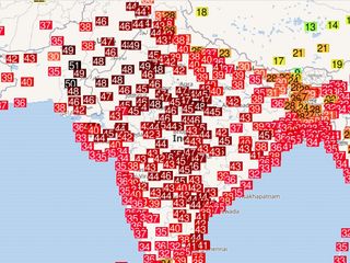 Ola de calor severa y mortal en la India