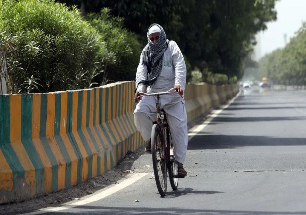 Onda de calor extrema na Índia