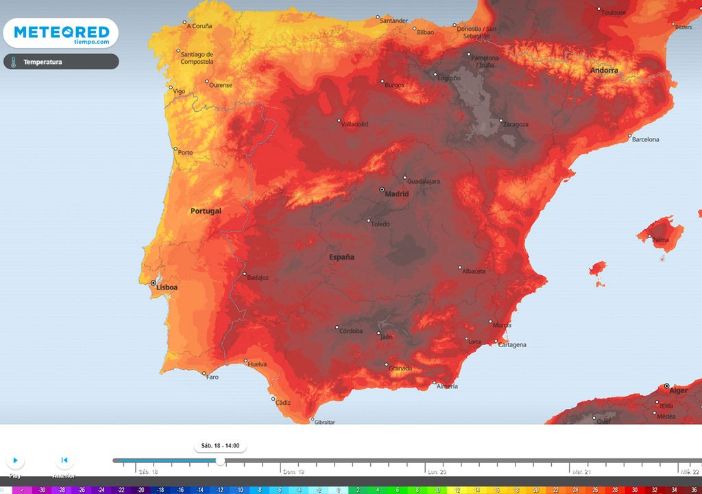 ola alerta de calor en España incendios forestales fuego ola alerta de calor en España incendios forestales fuego