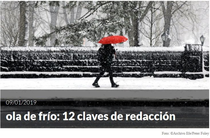 Ola De Frío: 12 Claves De Redacción Por Fundéubbva Ola De Frío: 12 Claves De Redacción Por Fundéubbva