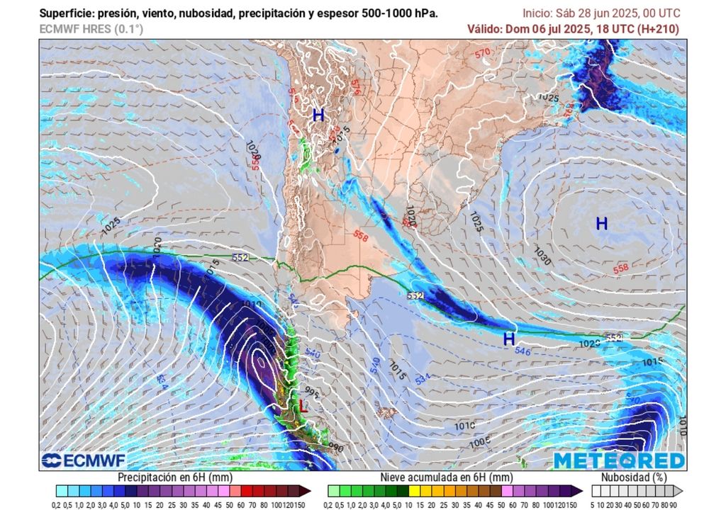 precipitaciones previstas