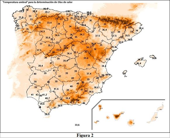 Olas De Calor En España Desde 1975. Parte I