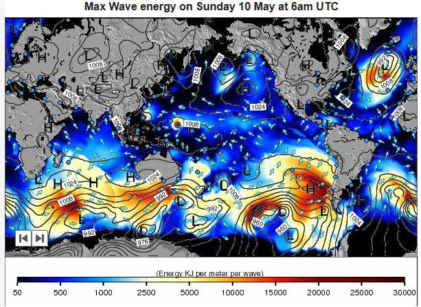 Olas Gigantes Desde México A Chile: Respuesta Al Enigma