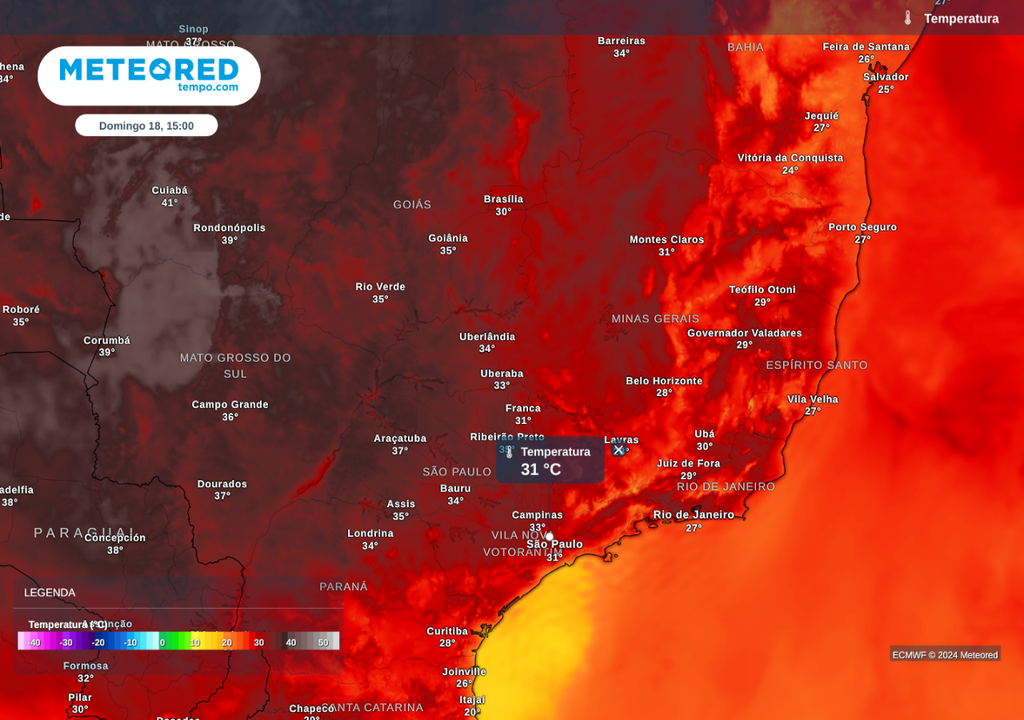 Temperatura em Ascensão