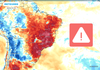 Onda de calor no Brasil: indicador de calor extremo explode com temperaturas at&eacute; 12&deg;C acima da m&eacute;dia