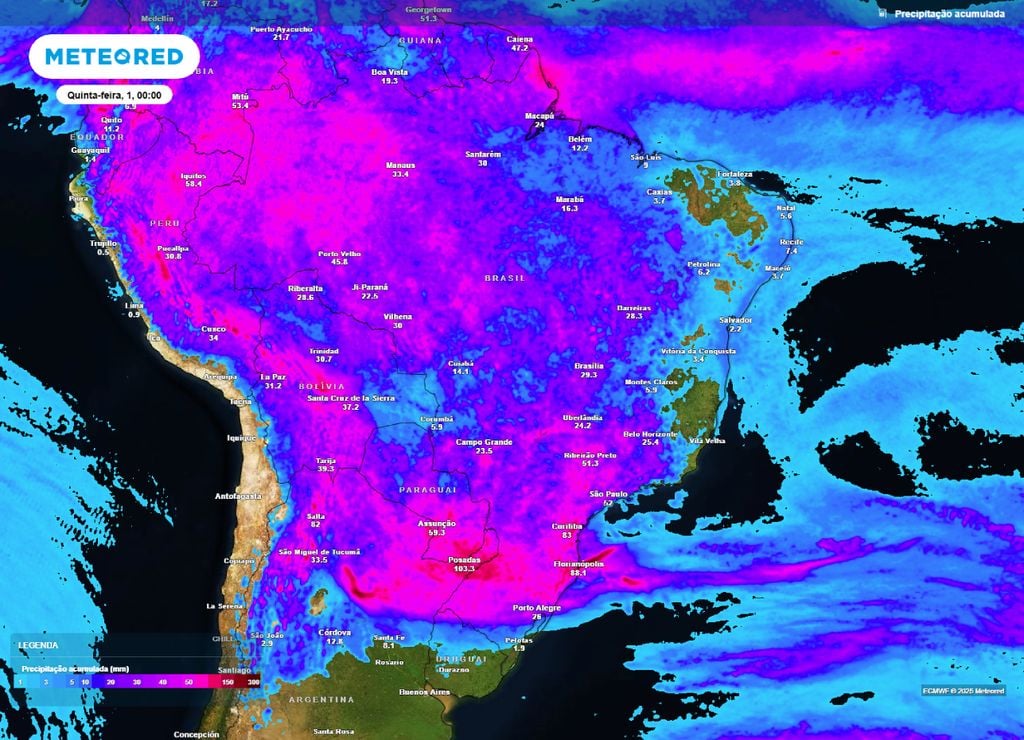 alerta chuvas intensas e tempestades